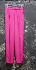 Counterparts - Fushia Pleated Front Dress Pants - Size 10 - Picture 1 of 2