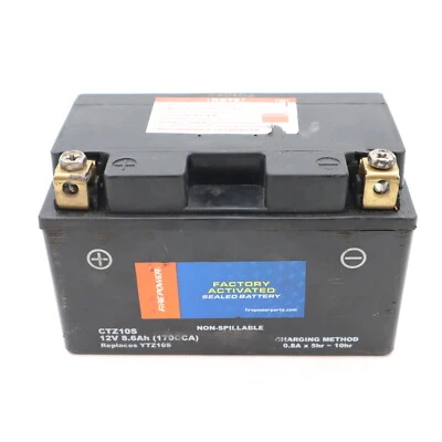 07 08 2007 2008 Yamaha Yzf R1 CTZ10S Batería Ytz-10s00-00-00 C98 Foto 1 de 4