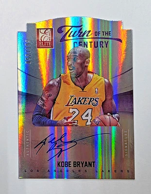 KOBE BRYANT 2012 ELITE TURN OF THE CENTURY ON CARD AUTOGRAPH /199 LAKERS Q5379 - Image 1 of 2