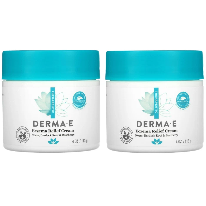 Crema para aliviar el eccema Derma-E 4 oz (paquete de 2) Foto 1 de 4