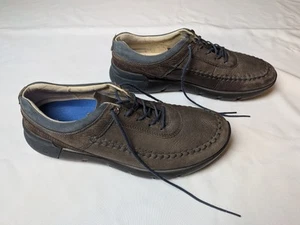Zapatos informales para caminar Ecco Cross de cuero marrón para hombre talla EU 46 US 12 puntera sin usar - Imagen 1 de 7