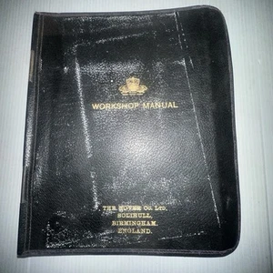 Vintage Rover Workshop Manual 1950-52 Models Publication TP/124/C - Picture 1 of 21