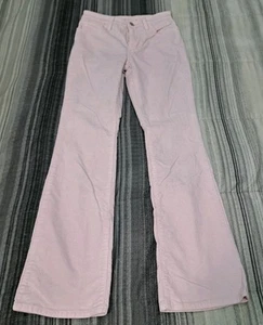 Levi’s 725 High Rise Corduroy Bootcut Jeans Pink Sz 25 (MEASURES 25x30) Stretch - Picture 1 of 8