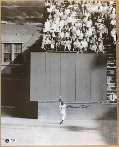 Willie Mays SIGNED 16x20 Photo San Francisco SF Giants PSA/DNA AUTOGRAPHED HOF - Picture 1 of 3