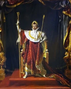 Napoleon Crown Royal Red Print 8x10 Museum 100% Cotton Giclee Paper A77 - Imagen 1 de 5