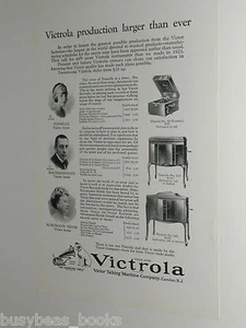 1924 VICTROLA advertisement, Victor Talking Machine, Victrola 50, 210, 240 - Picture 1 of 3