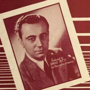 Vintage 1940's Sheet Music - "Sentimental Journey" Bed Green / Les Brown  - Picture 1 of 3