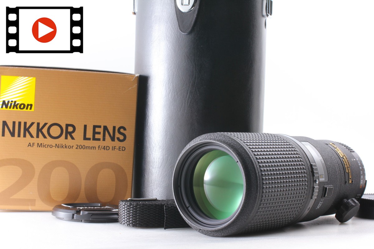Nikon Micro NIKKOR 200mm Camera Lenses for sale - eBay Nikon Micro NIKKOR 200mm Camera Lenses for sale - eBay