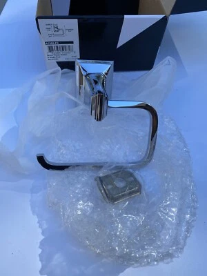 Alno A7966 Chrome Geometric Horizontal Tissue Holder A7966-PC New  - Image 1 of 4