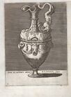 Enea Vico (1523 - 1567) - Vaso con manico a forma umana con serpente, 1543