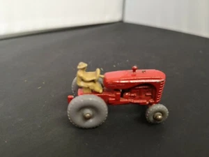 W862-MATCHBOX LESNEY Nº4B MASSEY HARRIS TRACTOR - Imagen 1 de 5