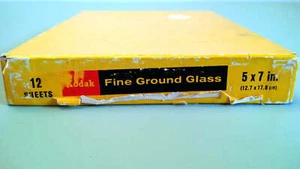 Kodak 5X7 inch* Fine Ground Glass for replacement in large format cameras F*S - Picture 1 of 5