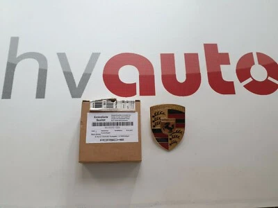 Original Porsche Emblem Wappen Haube Deckelwappen 911/964/928/944/968/959 NEU!