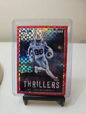 2023 Rookies And Stars Ceedee Lamb Thriller Red Plaid Cowboys - Image 1 of 2