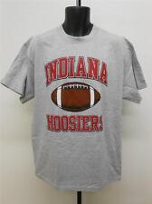New NCAA Indiana Hoosiers Adult Mens Size L Large Gray Shirt