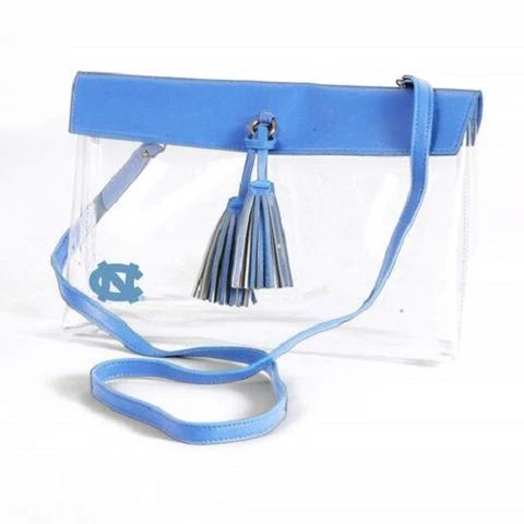 North Carolina Tar Heels NCAA Desden Rara Clear Purse Cover