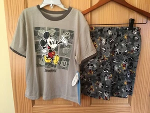 New Disney Parks store Mickey Mouse Pajama Set Disneyland - Picture 1 of 1