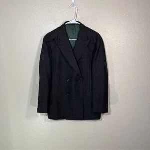 SuitSupply Blazer Herren 42 La Spalla Zweireiher Sakko Grau Wolle - Bild 1 von 9