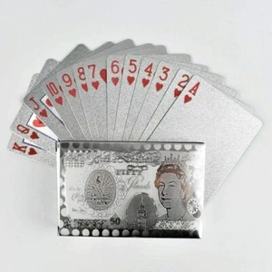 Waterproof Plastic Playing Cards Deck of PVC Poker Card Creative Party Game Gift - Picture 1 of 3