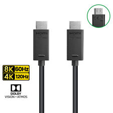 Genuine Microsoft Xbox Series X S HDMI 2.1 Cable 2M High Speed 8K 60Hz HDR CEC