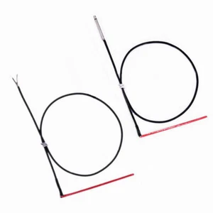 Ultrathin Red Black Piezo Under Saddle Piezo Pickup for Ukulele Acoustic Guitar - Picture 1 of 12