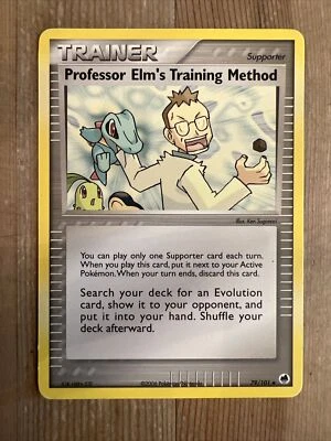 Professor Elm’s Training Method Pokémon Dragon Frontiers 79/101 LP - Image 1 of 2