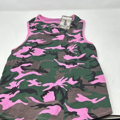 Regata camuflada rosa Dog Canine tamanho X-Grande - Imagem 1 de 4