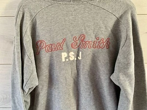 Paul Smith PSJ Sweatshirt Herren Gr. XL Grau Hoodie Pullover Henley Sweater Erwachsene - Bild 1 von 15