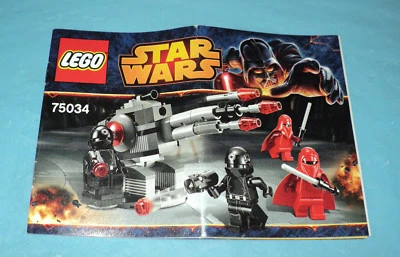 Lego Star Wars Death Star Troopers 75034 Manual de instrucciones. Foto 1 de 3