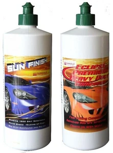 SUNGOLD Combo 32oz | Body Shop Safe Cutting Compound & Finishing Polish - Picture 1 of 1