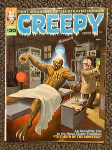CREEPY #30 Warren Magazine Nov 1969 Ernie Colon Joe Orlando Art Reading Copy - Picture 1 of 2
