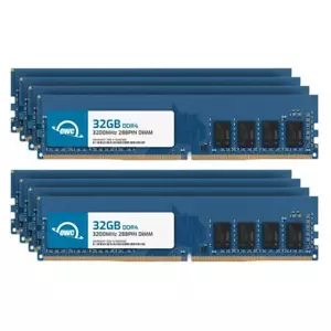 OWC 256GB (8x32GB) DDR4 3200MHz 2Rx8 Non-ECC UDIMM 288pin Memory RAM - Picture 1 of 7