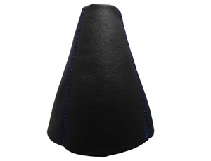Para LANCIA PHEDRA 2002-2010 Fuelle Palanca de Cambio Piel - Costura Azul Oscuro - Imagen 1 de 1