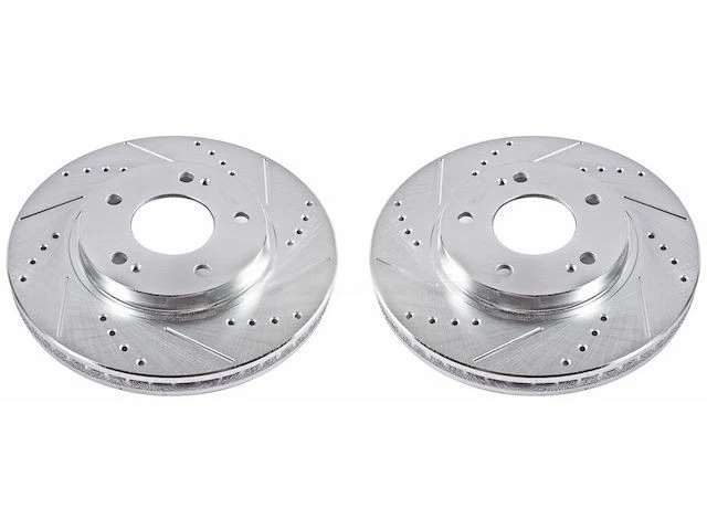 Front Brake Rotor Set 43JRGV58 for Chrysler Sebring 2001 2002 2003 2004 2005 - Image 1 of 1