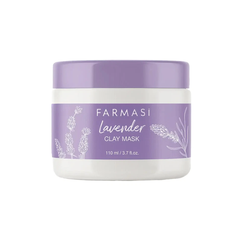 Farmasi Clay Mask with Lavender 110 ml/3.72flOz – Purifying & Relaxing Care - Image 1 of 1