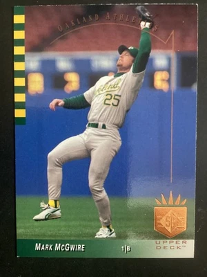 1993 SP Mark McGwire #41 - Oakland Athletics - Image 1 of 2