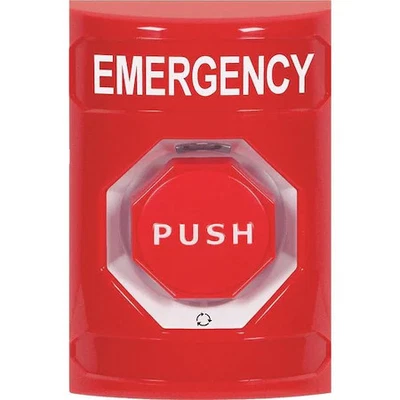 Safety Technology International Ss2009em-En Emergency Push Button, Red