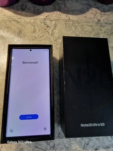 Samsung Galaxy Note 20 Ultra 5G 256GB Unlocked SmartPhone mystic black - Zdjęcie 1 z 5