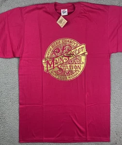 Vintage Main Street Station Casino Hotel Las Vegas Gambling T Shirt Large NOS - Picture 1 of 7