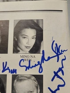 Signed GOLDEN CHILD Playbill: Ming-Na Wen + Cast w/ COA - Opening Night 1998 - Bild 1 von 20