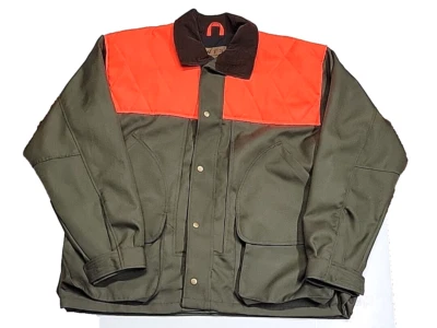 Vintage WFS World Famous Sports Hunting Shooting Gamebag Jacket Men's Medium - Image 1 of 4