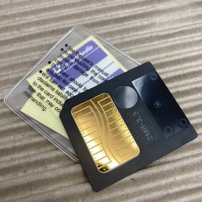 2MB SM SmartMedia Memory Card 3.3 V Samsung Genuine + Case - Image 1 of 4