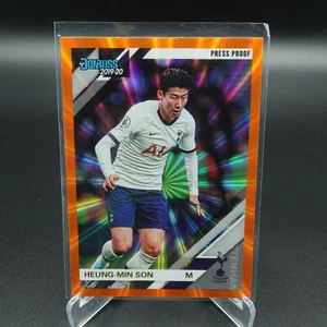 2019-20 Panini Chronicles Donruss Heung-Min Son láser naranja a prueba de prensa #156 - Imagen 1 de 2
