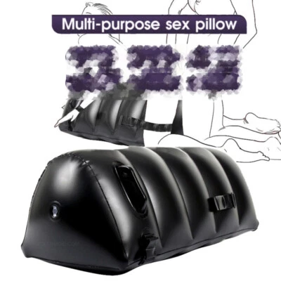 Almohada inflable para mujer posición amor cuña cojín sofá muebles sexuales Foto 1 de 4