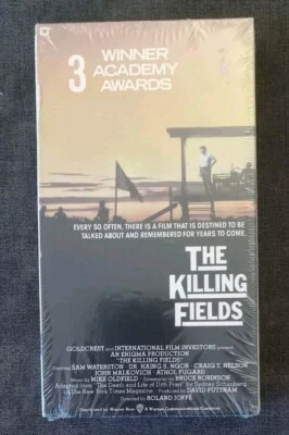 The Killing Fields (VHS, 1986) Factory Sealed Brand New Vintage Thriller  - Image 1 of 4