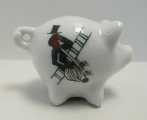 Vintage Reutter Germany Porcelain Miniature Pig Figurine Germany - Picture 1 of 6