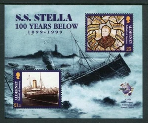 Alderney 1999 ** / MNH - Yvert - Block Sheets 5 100th Anniversary Shipwreck - Picture 1 of 1
