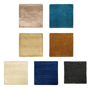 Funda de cojín teñida lisa cuadrada de diseño surtida 43x43 cm o 40x40 cm - Imagen 1 de 19