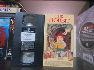 THE HOBBIT (VHS, 1977, Animated, Rankin, Bass, J.R.R. Tolkien) Vintage