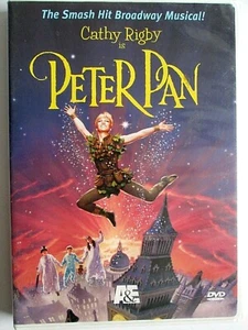 Peter Pan DVD A&E Cathy Rigby The Smash Hit Broadway Musical 2000 - Picture 1 of 3